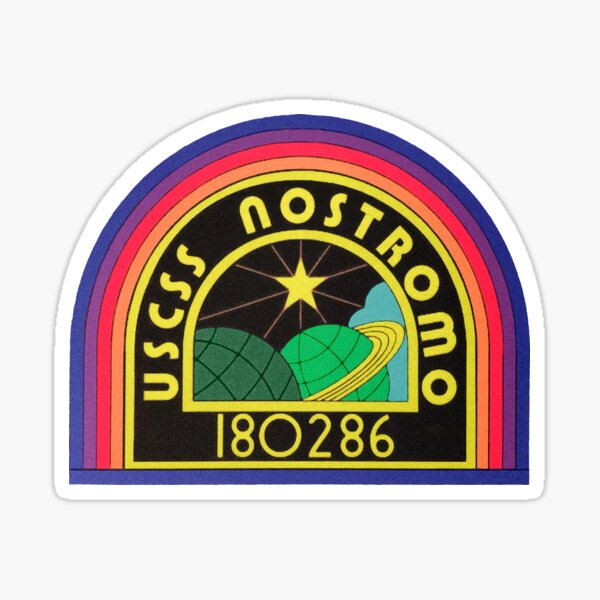 USCSS Nostromo Crew Patch Sticker