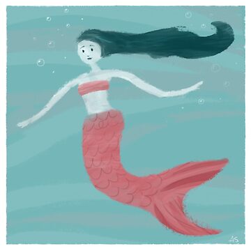 Artwork thumbnail, Mermaid by Angela Sandberg