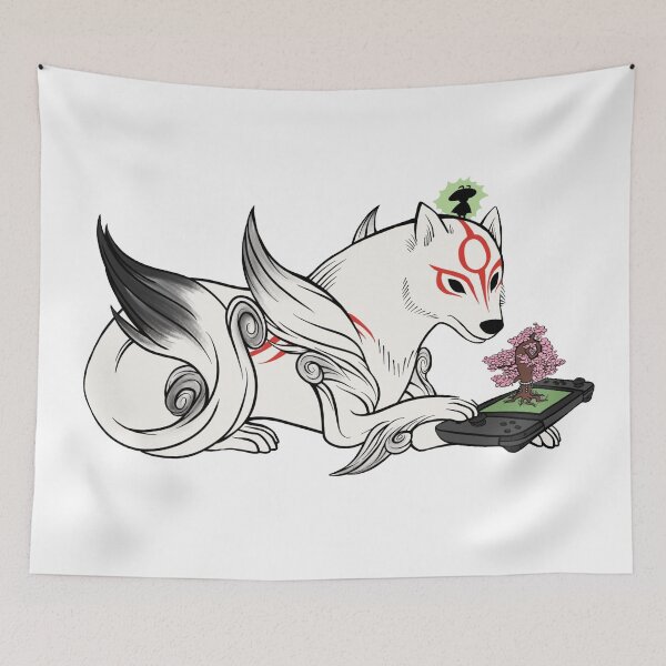 Item preview, Okami gamer designed and sold by Walkerssketch.