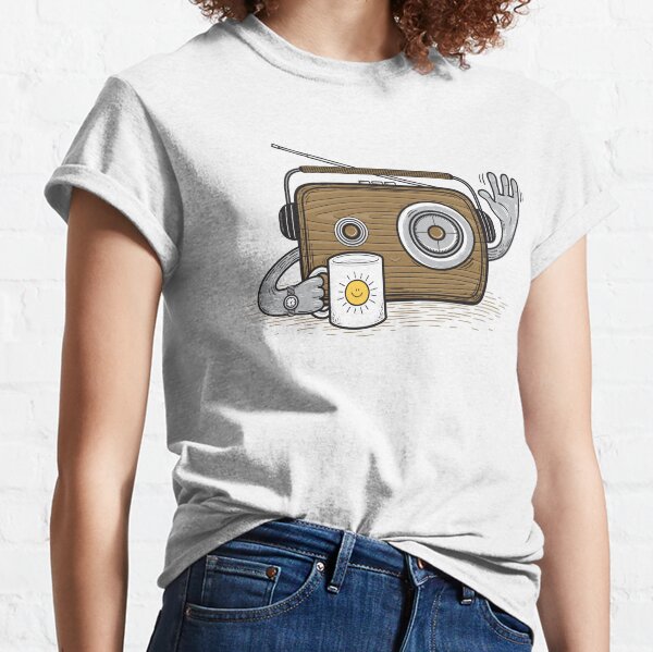 Radio Waves Good Morning Classic T-Shirt