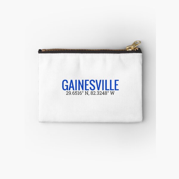 Item preview, Gainesville, Florida with Coordinates (BLUE) designed and sold by Thestickerdawg.