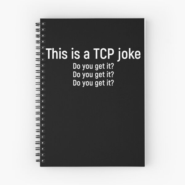 Item preview, Funny network engineer TCP packet joke designed and sold by ScienceIsFun.