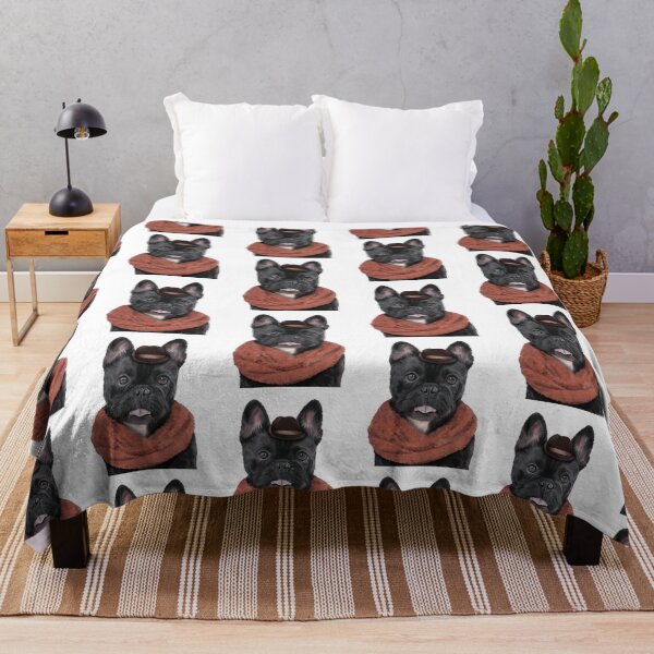 Item preview, Drawing dog breed French Bulldog portrait oil painting.  designed and sold by bonidog.