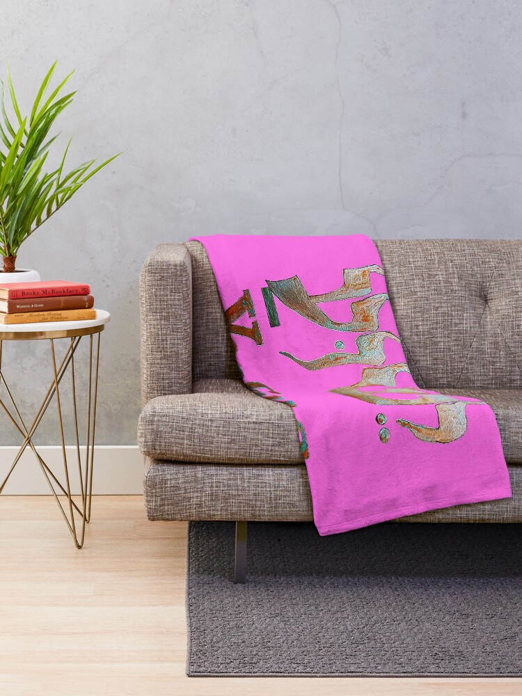 Alternate view of YESHUA HaMashiach The Hebrew Name of Jesus Christ! Throw Blanket