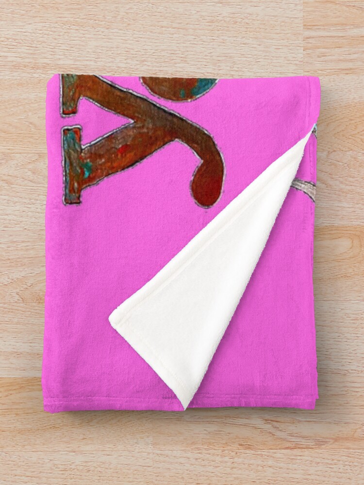 Alternate view of YESHUA HaMashiach The Hebrew Name of Jesus Christ! Throw Blanket