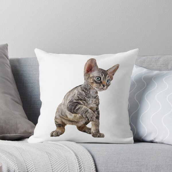 Item preview, Drawing cat Cornish Rex designed and sold by bonidog.