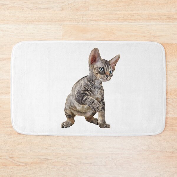 Item preview, Drawing cat Cornish Rex designed and sold by bonidog.