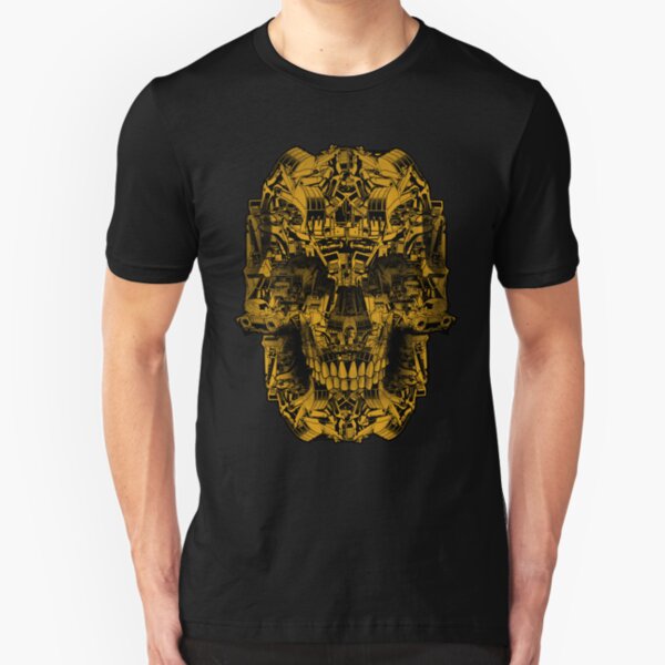 Skull Heavy Equipment Slim Fit T-Shirt