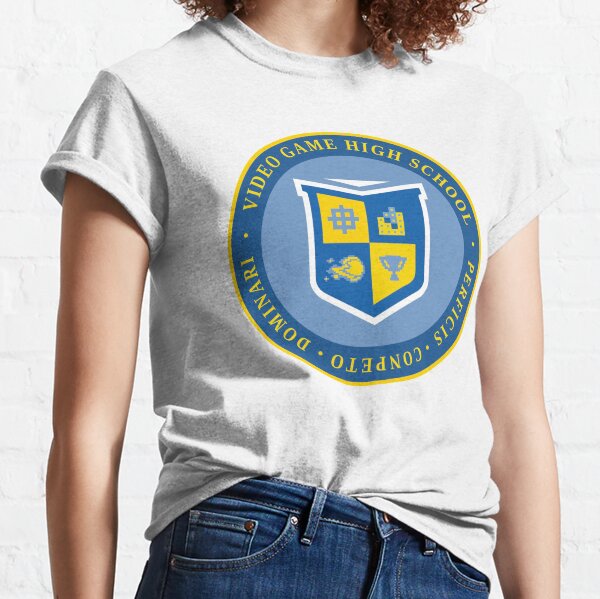 Video Game High T Shirts Redbubble - vghs video game high school roblox