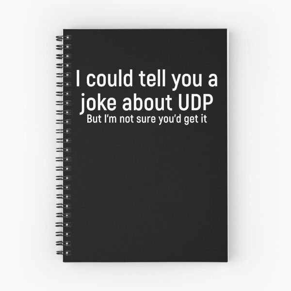 Item preview, Funny network engineer UDP dropped packet joke designed and sold by ScienceIsFun.