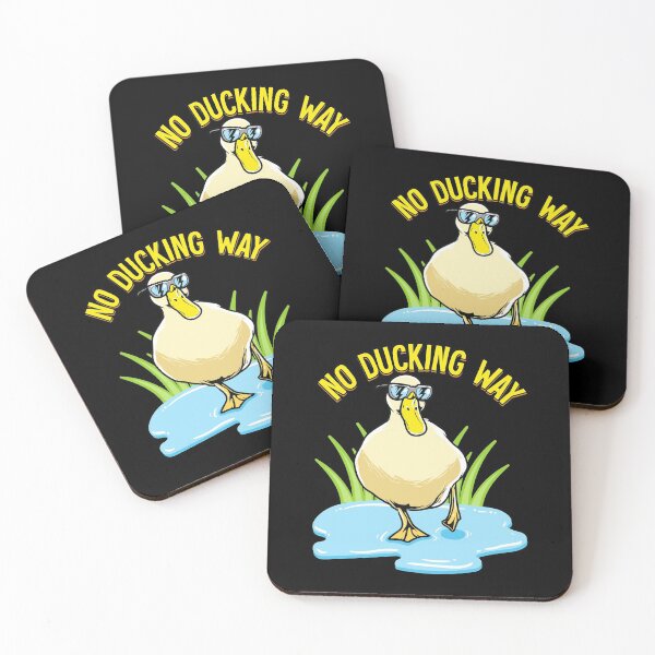 Item preview, No Ducking Way Adorable Duck Pun Duckling designed and sold by perfectpresents.