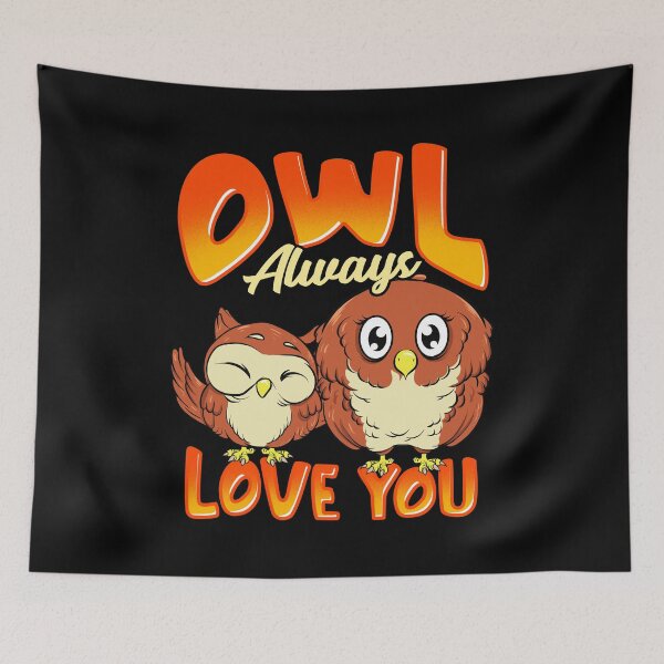 Item preview, Cute Owl Always Love You Adorable Owl Pun designed and sold by perfectpresents.