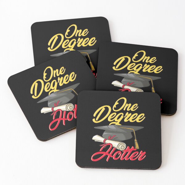 Item preview, Cute One Degree Hotter College Graduation Day Pun designed and sold by perfectpresents.