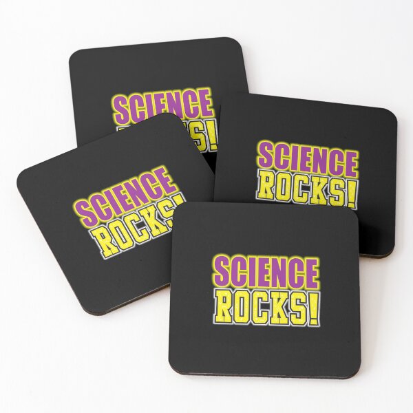 Item preview, 'Science Rocks!' (Black) designed and sold by The Button Gal.