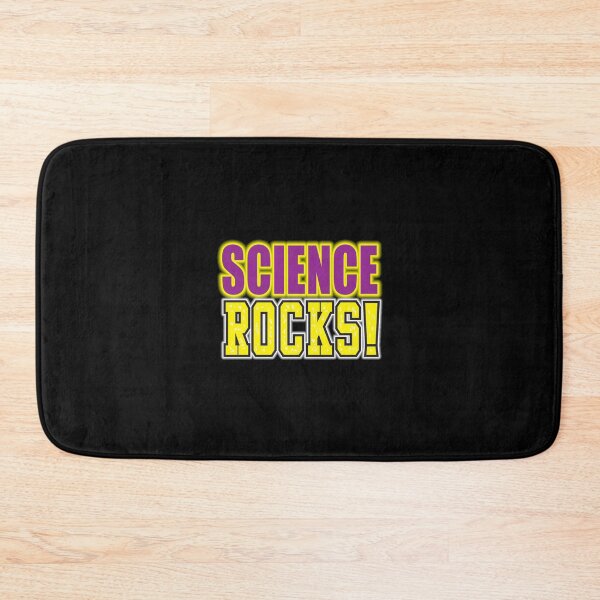 Item preview, 'Science Rocks!' (Black) designed and sold by The Button Gal.