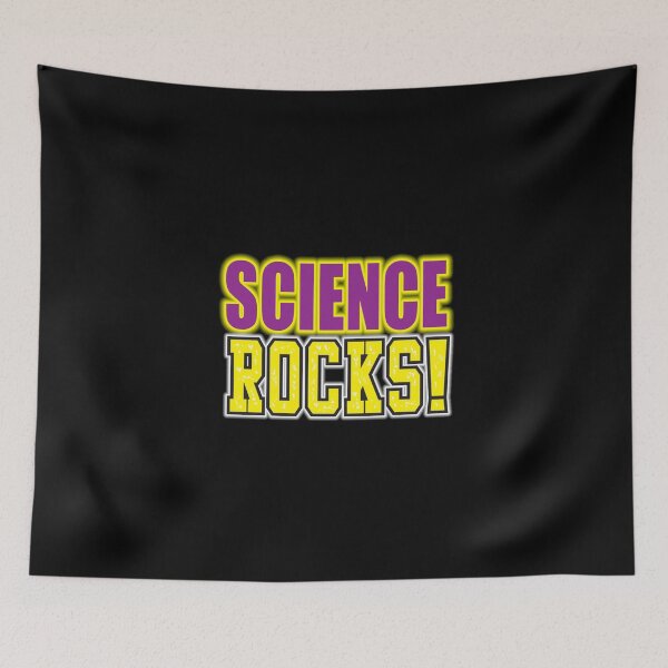 Item preview, 'Science Rocks!' (Black) designed and sold by The Button Gal.