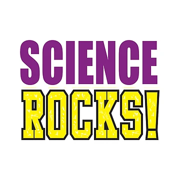 Artwork thumbnail, 'Science Rocks!' (White) by The Button Gal