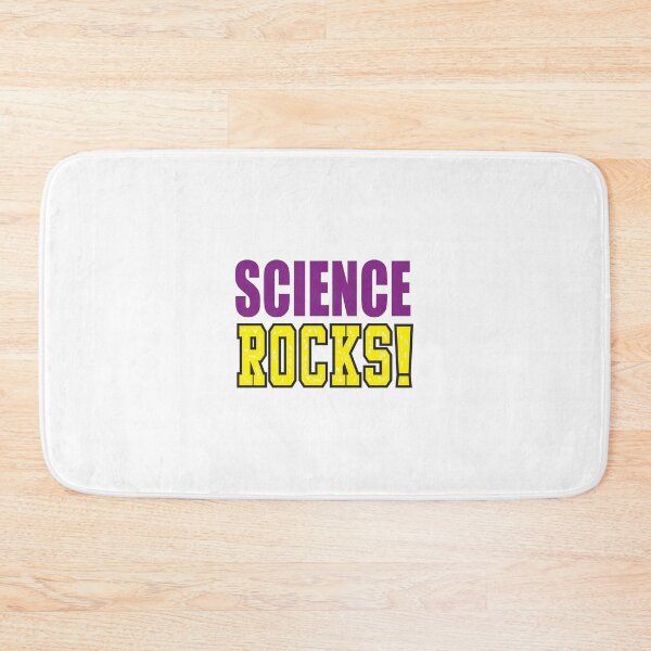 Item preview, 'Science Rocks!' (White) designed and sold by The Button Gal.