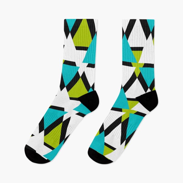 Item preview, Abstract pattern colorful Triangles designed and sold by fuzzyfox.