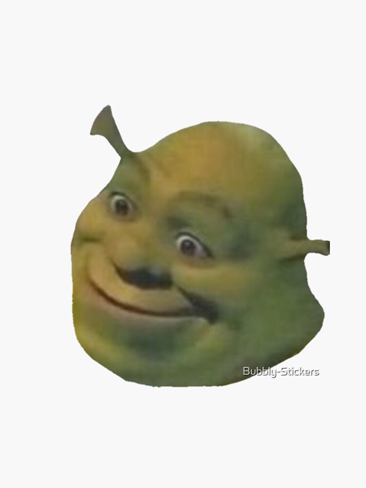 Kiss-Cut Stickers Shrek meme