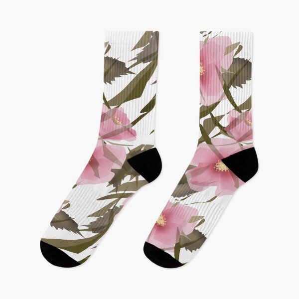 Item preview, Seamless pattern floral . Pink flowers. designed and sold by fuzzyfox.