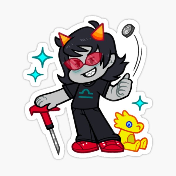 Homestuck - Terezi Pyrope Sticker