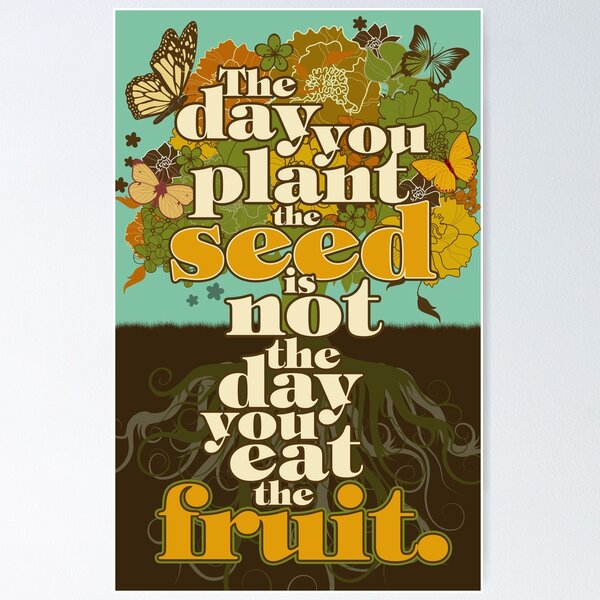 Plant the Seed Poster