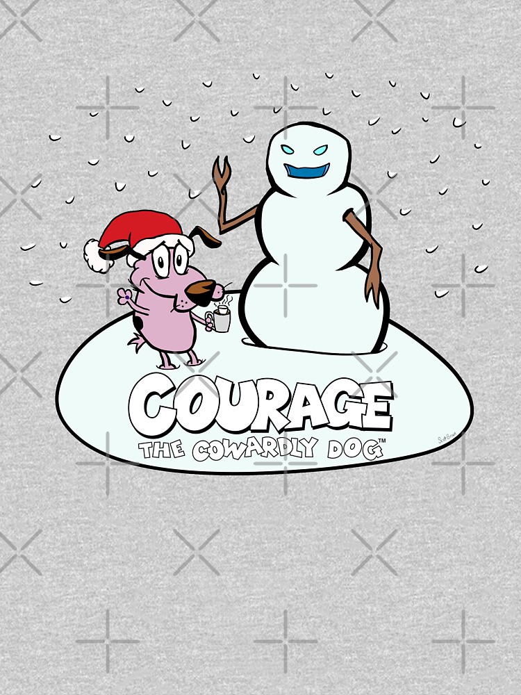 Courage the Cowardly Dog - B/W Logo by DrGreatScott