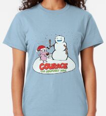 Courage the Cowardly Dog - Color Logo Classic T-Shirt