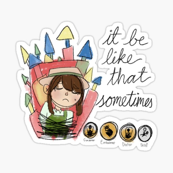 when ur team is dying :( Sticker