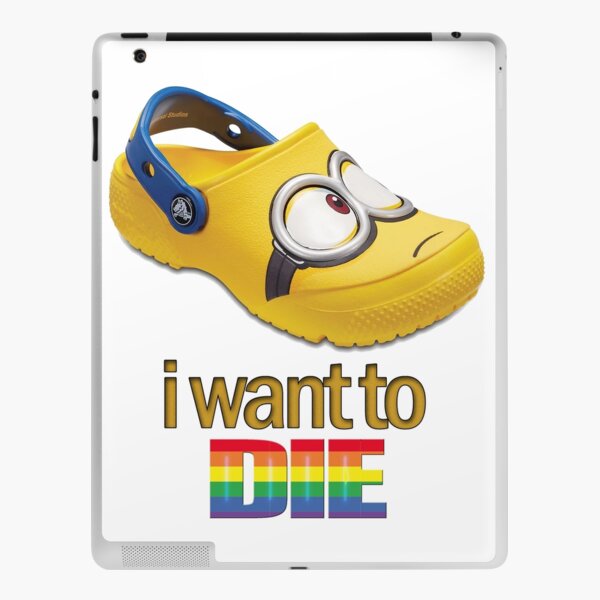 What are you doing in my Shrek Crocs iPad Case & Skin for Sale by