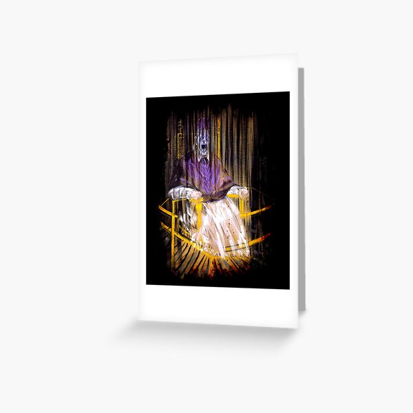 Item preview, Francis Bacon Screaming Pope painting art lover gift t shirt designed and sold by Johannesart.