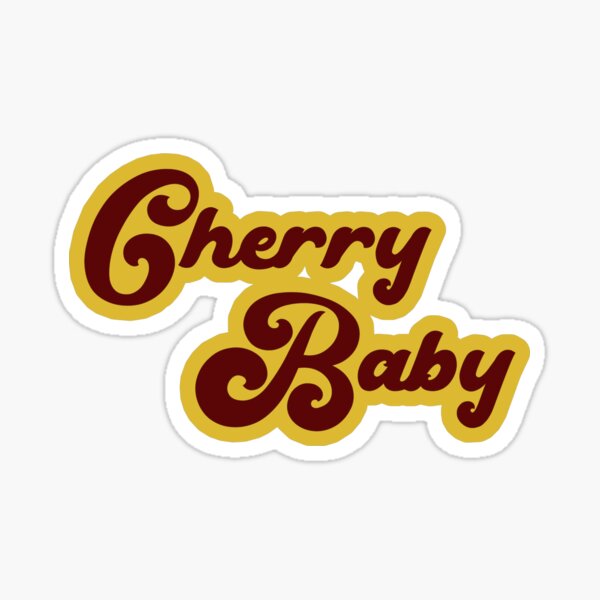 cherry baby by revolution sticker by revolutioun redbubble