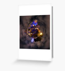 flyin elephant Greeting Card