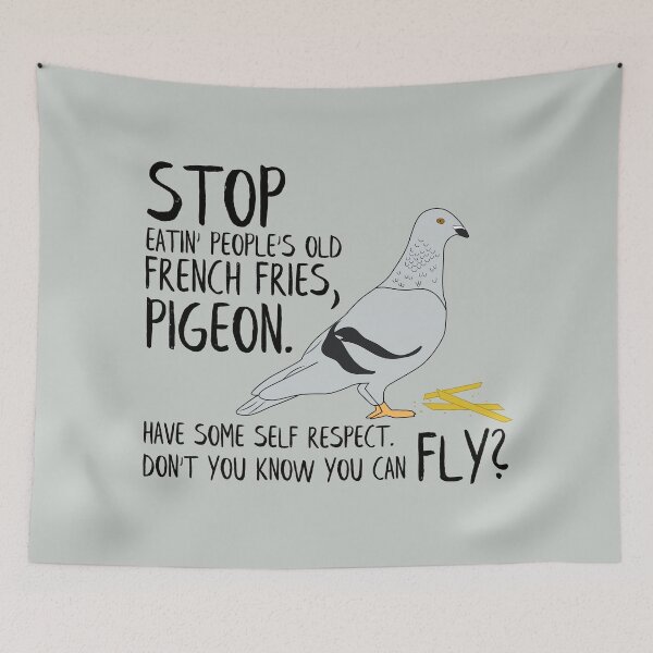 Item preview, Stop Pigeon - 30 Rock Quote designed and sold by thesadsquatch.