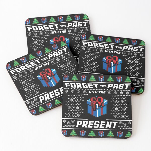 Item preview, Forget the Past with the Present Uglysweater designed and sold by straightupdzign.