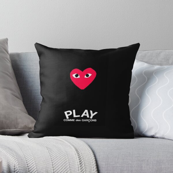 comme des garcons Throw Pillow