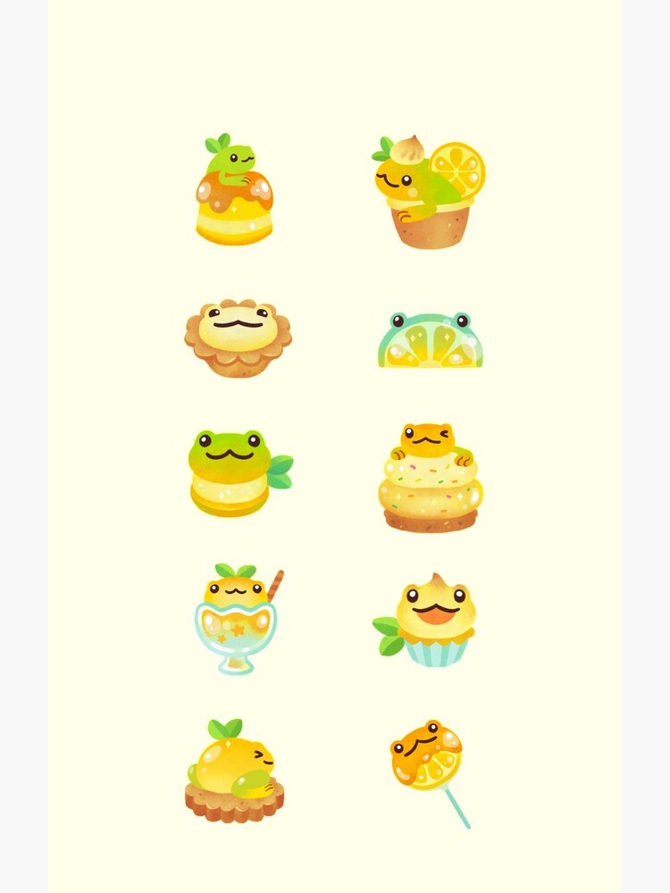 Sweet Lemon frog by pikaole