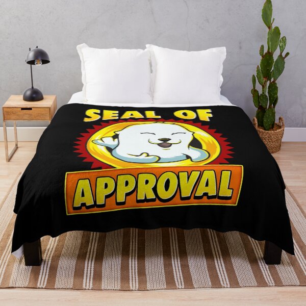 Item preview, Cute & Funny Seal Of Approval Baby Seal Cub Pun designed and sold by perfectpresents.