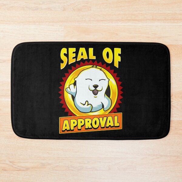 Item preview, Cute & Funny Seal Of Approval Baby Seal Cub Pun designed and sold by perfectpresents.