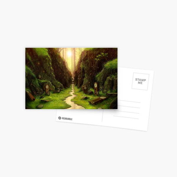 The Flow of Time Postcard