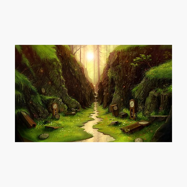 The Flow of Time Photographic Print