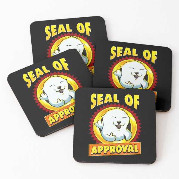 Item preview, Cute & Funny Seal Of Approval Baby Seal Cub Pun designed and sold by perfectpresents.