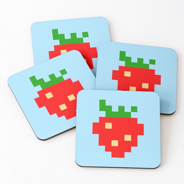Item preview, Pixel Art Strawberry designed and sold by SmilyLily.