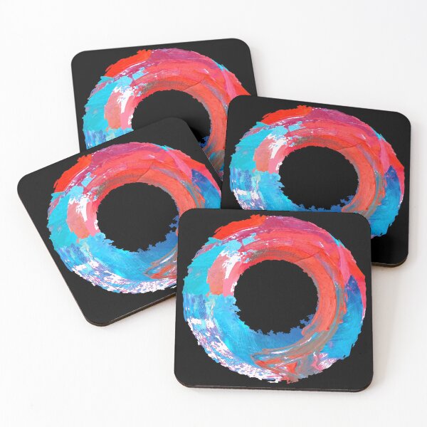 Item preview, Colorful circle shape design, brush stroke designed and sold by HAKKI ARSLAN.