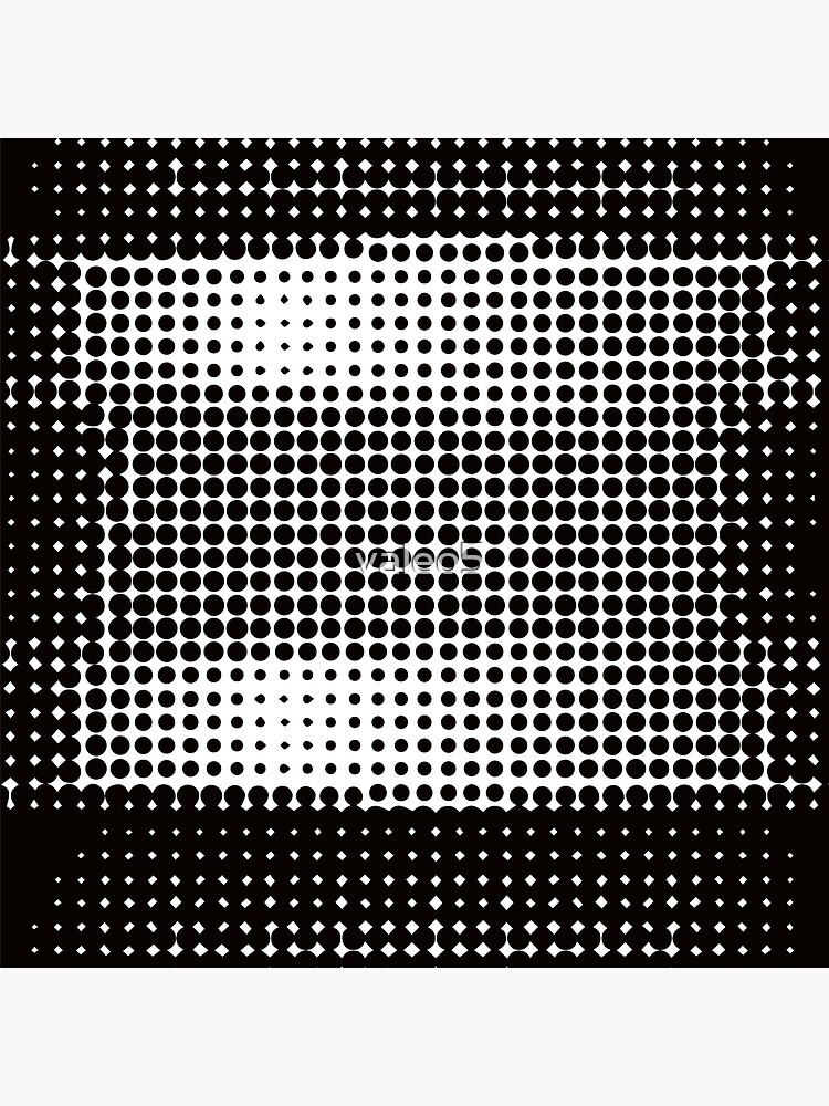 Disover Halftone Pattern. Halftone Dots. Dots on White Background. Halftone Texture. Halftone Dots. Halftone Effect Premium Matte Vertical Poster