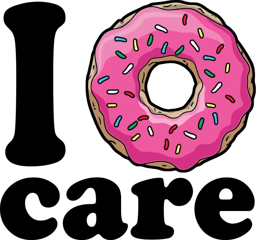 "I Donut Care" by laurenfeltner | Redbubble