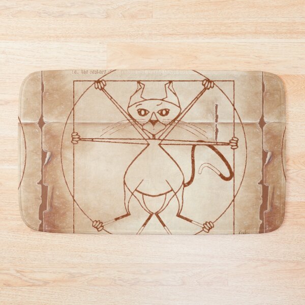Item preview, KINKY KITTY - The Kinky Vitruvian Kitty designed and sold by Kartoon.