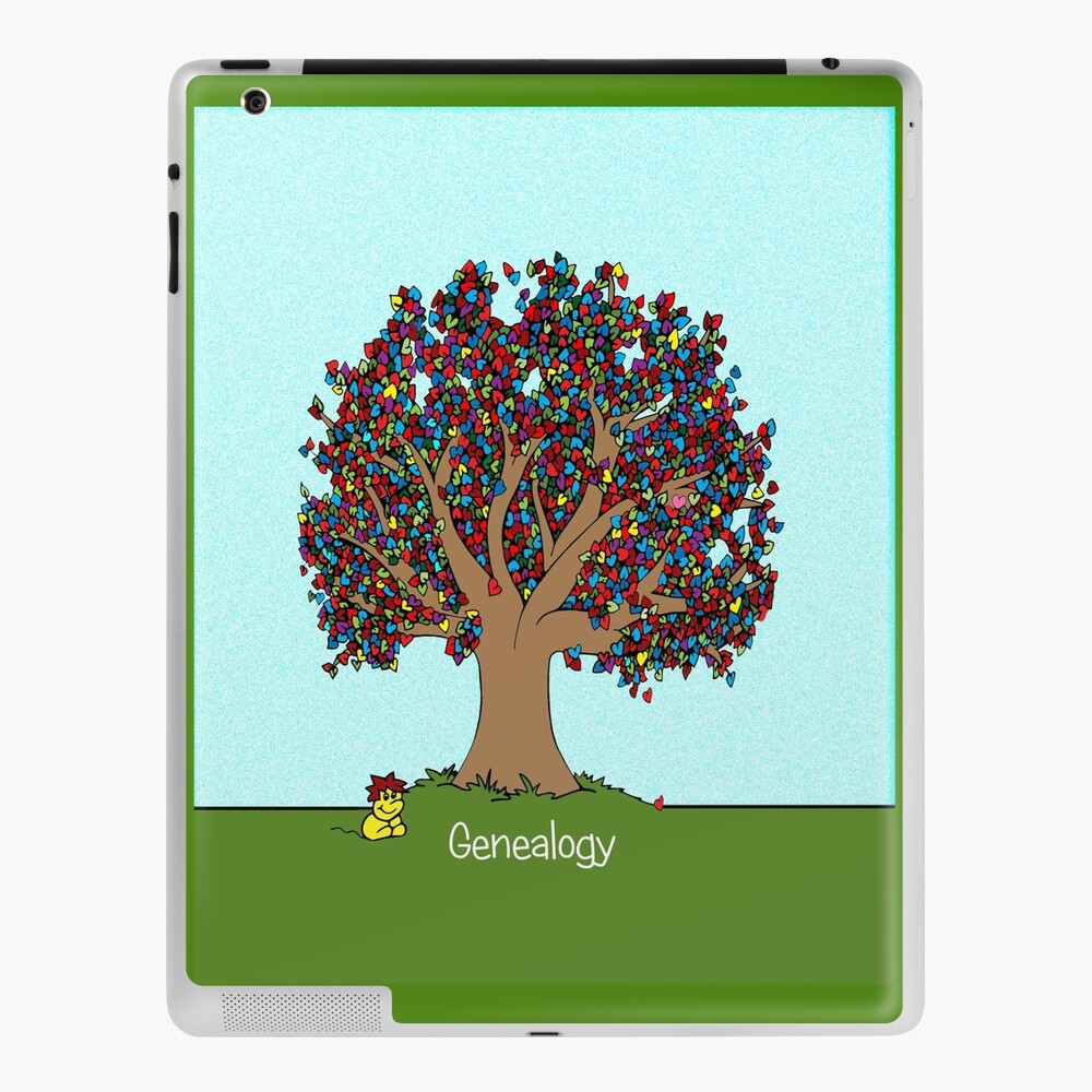 Stammbaum Der Ahnenforschung Ipad Hulle Skin Von Notebtravel Redbubble