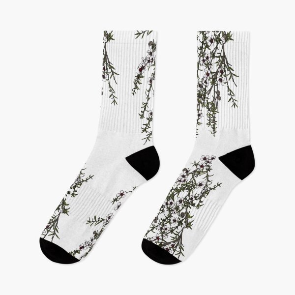 Item preview, Mānuka bush - white flowers designed and sold by CopperCatkin.